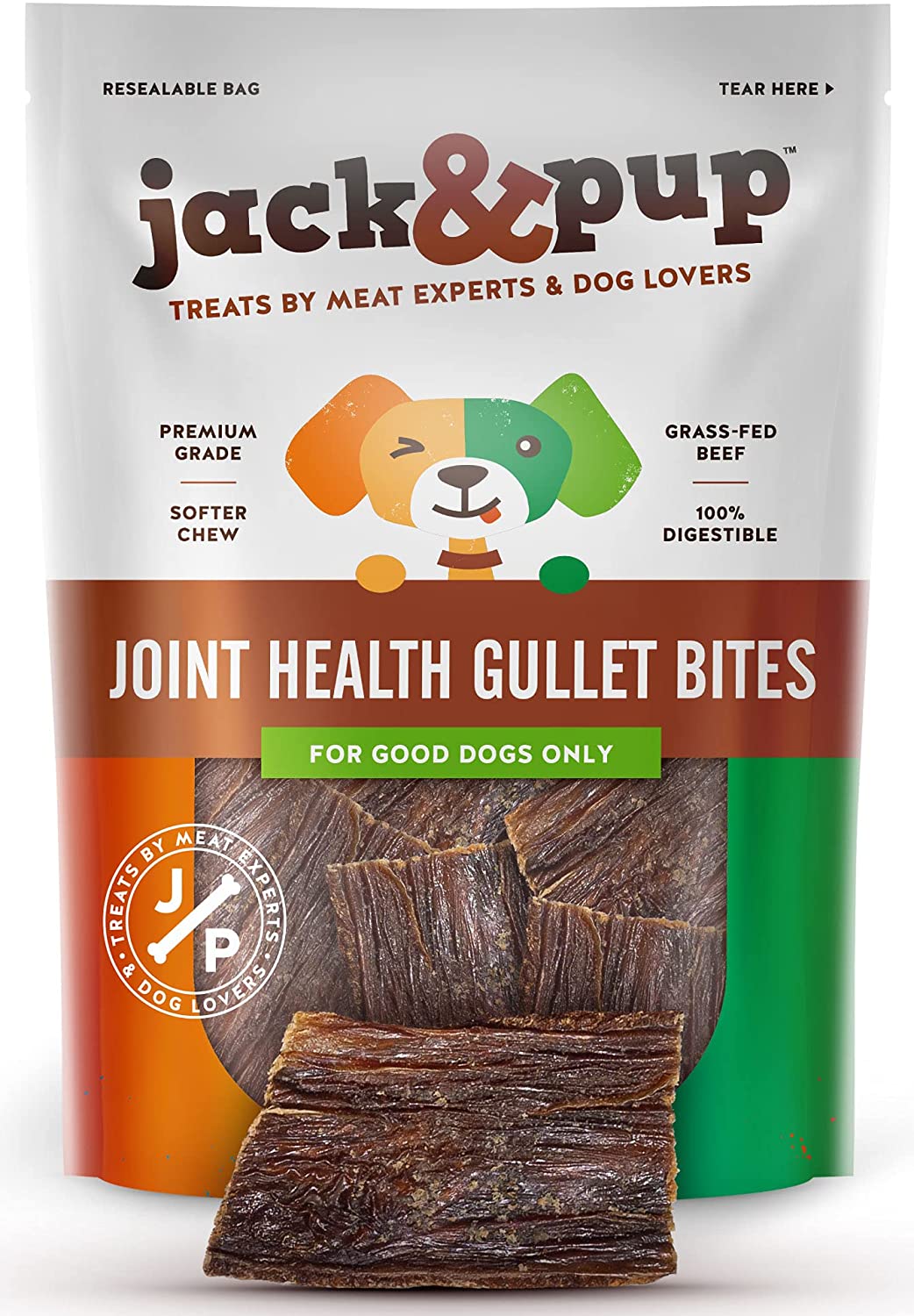 Jack&Pup Premium Grade Odor Free Bites Dog Treats, (Value Pack) – All ...